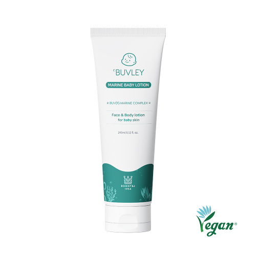 Детский увлажняющий лосьон с морскими минералами / Marine Baby Lotion 240 мл BUVLEY - anti-age косметика
