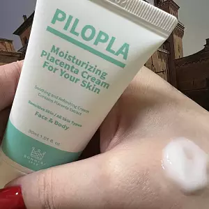 Фото к отзыву о PiloPla Крем плацентарный увлажняющий для чувствительной и поврежденной кожи, 100 мл